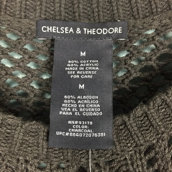 Chelsea & Theadore Crochet Sweater - Picture 4 of 7